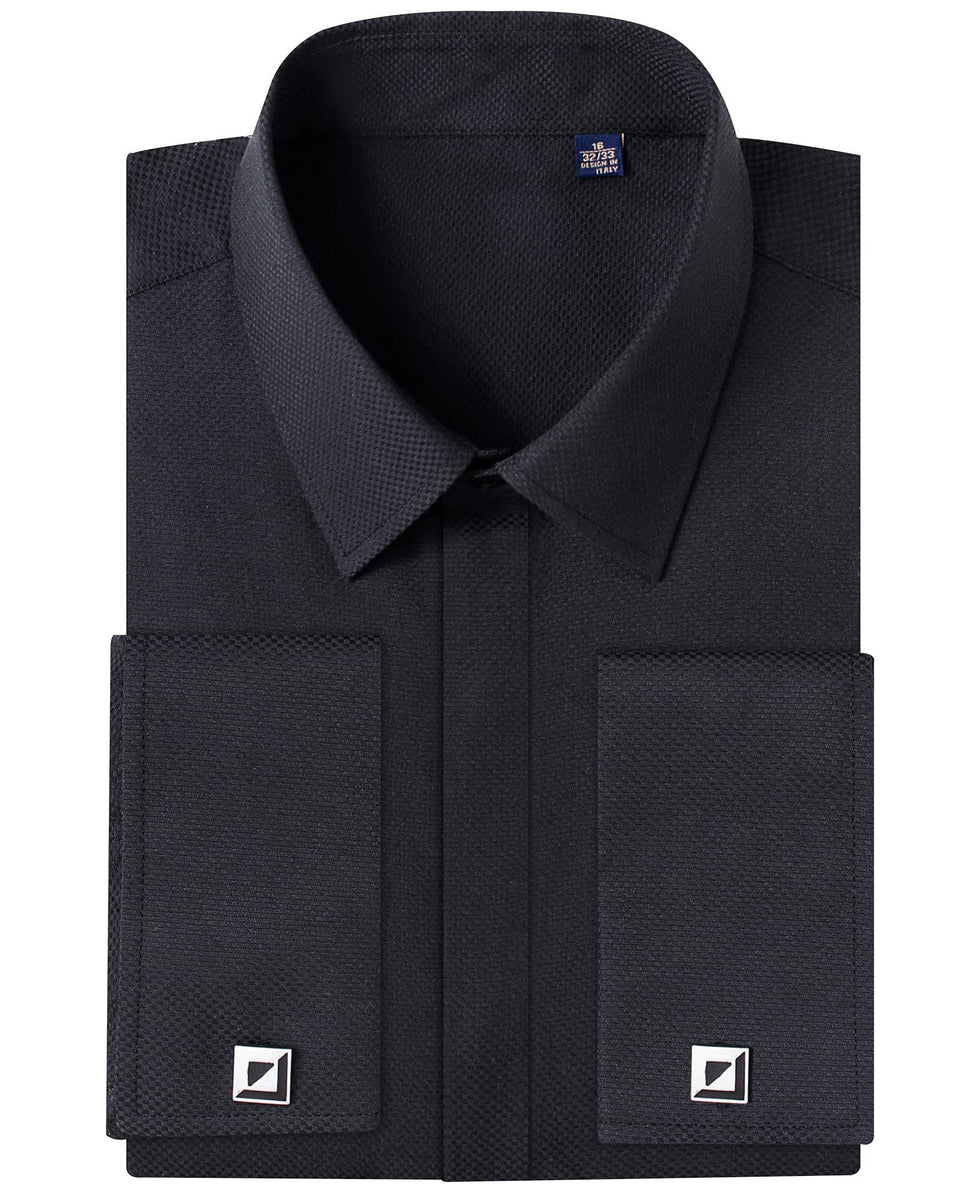 Cufflinks Shirts for Big and Tall Men: Elevate Your Style with Precision Fit